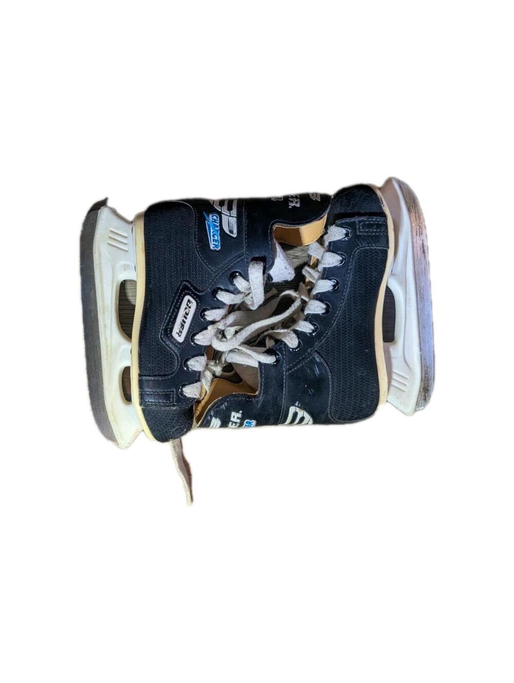 Vintage Youth  Bauger Charger Skates Black Size 3R Great Shape